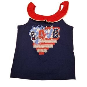 Patriotic tank top 24 months